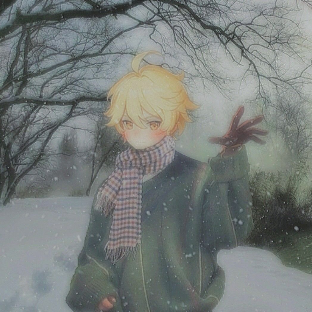 Зимние авы Геншин Импакт