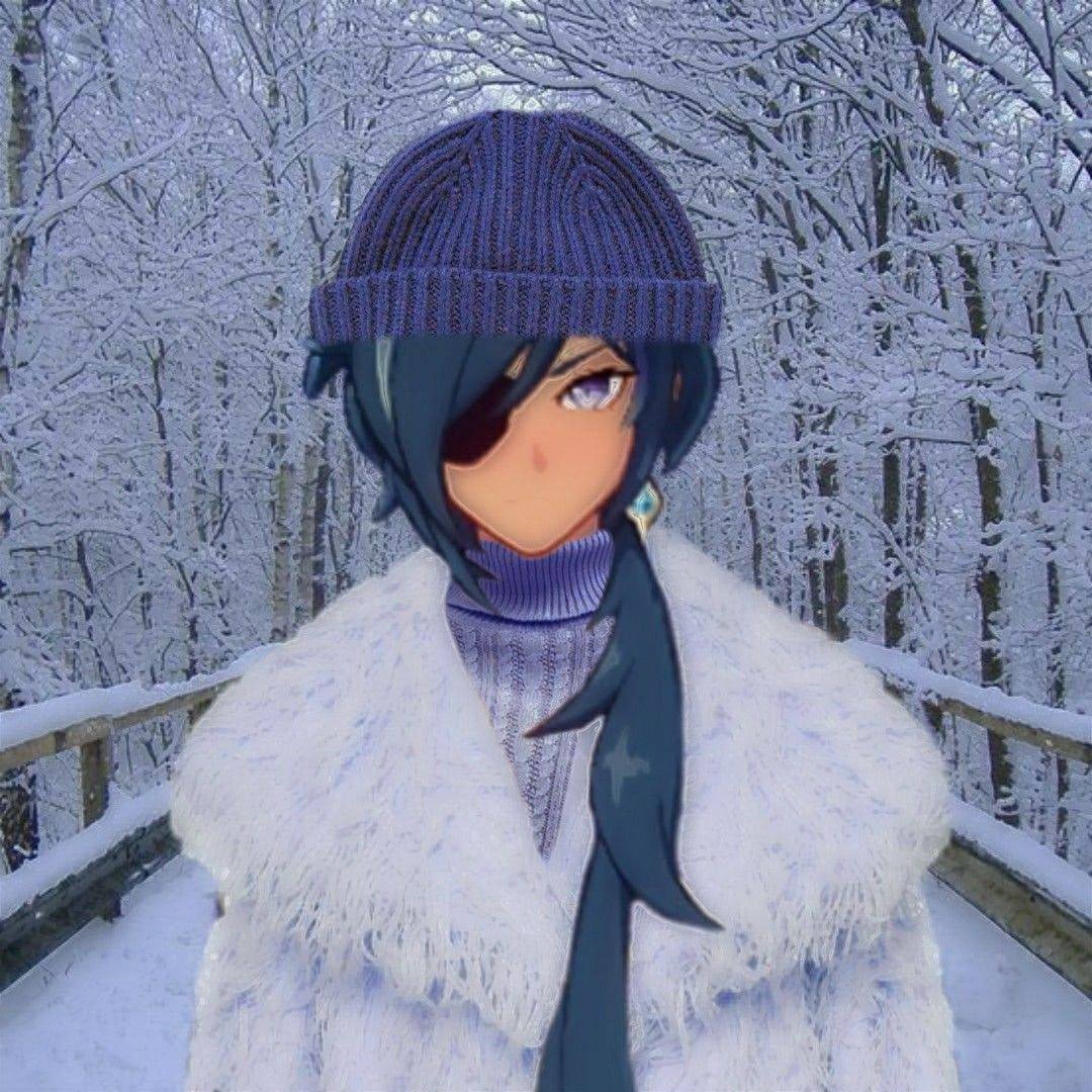 Зимние аватарки с Геншином