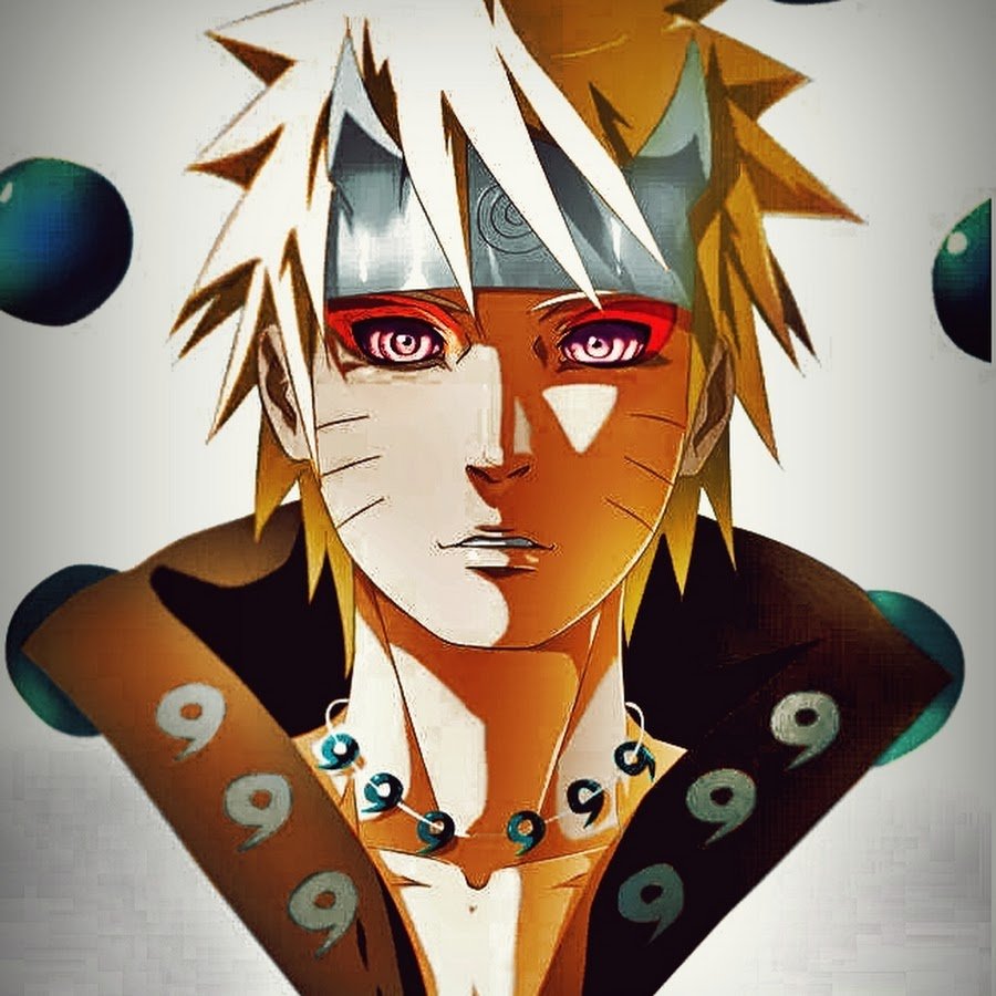 Наруто Узумаки лицо улыбается