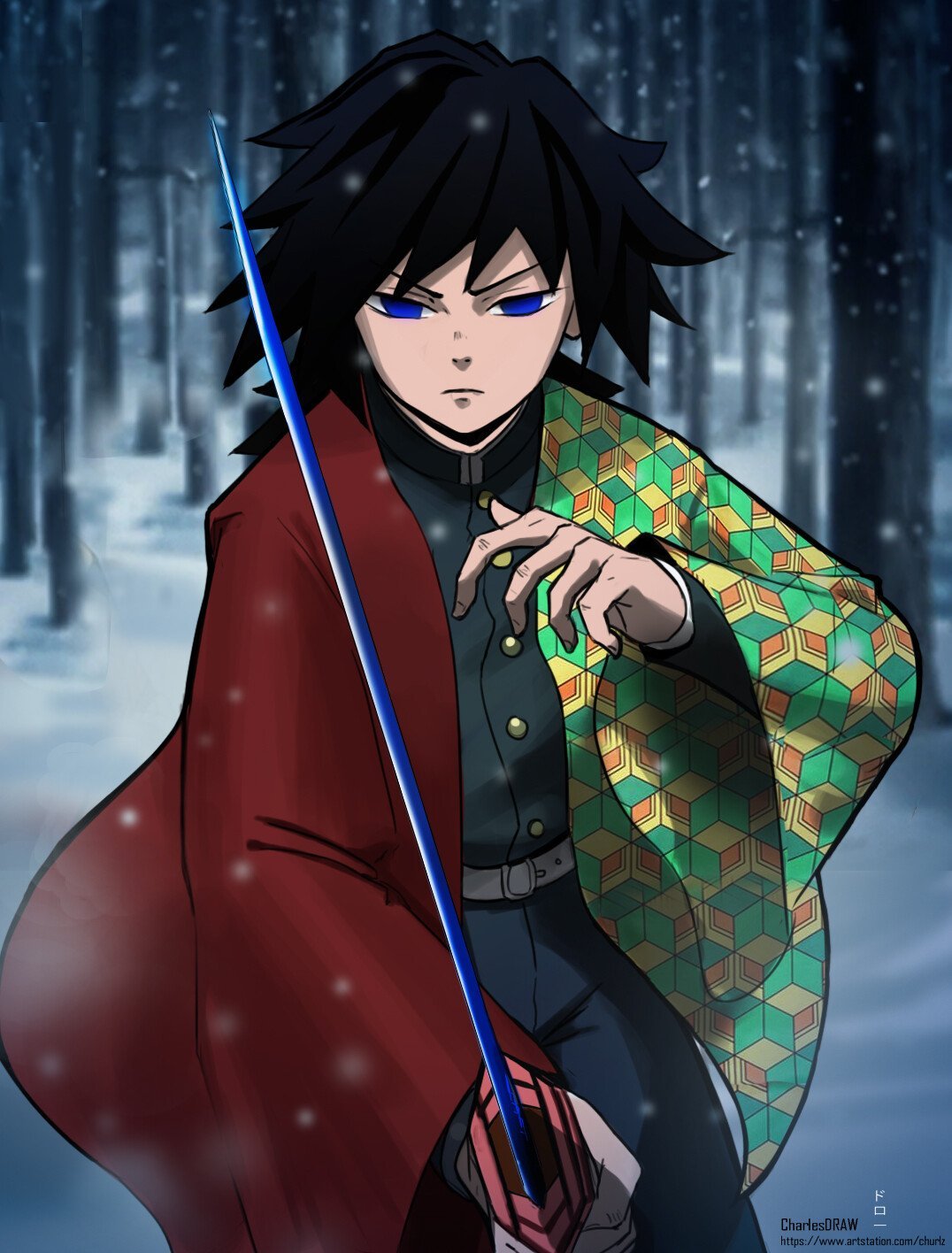 Клинок рассекающий демонов Томиока