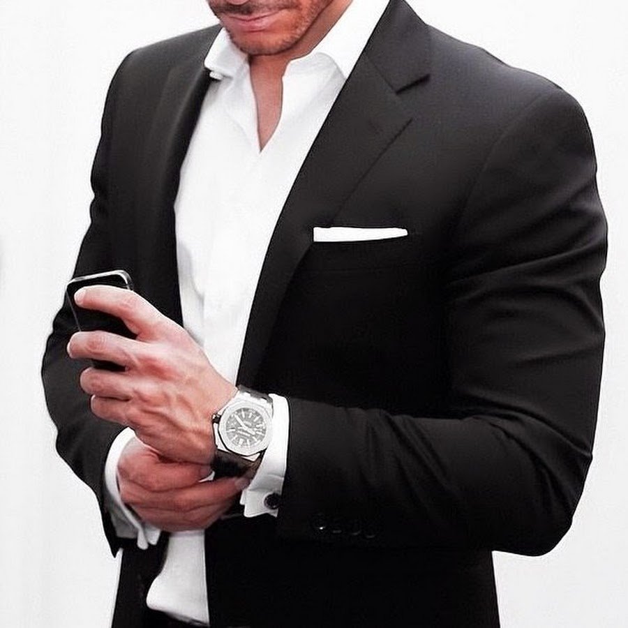 Мужчины в костюмах Эстетика