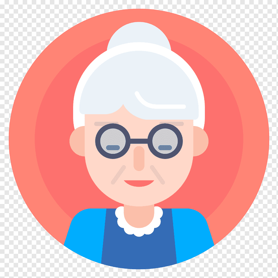 Старушка иконка