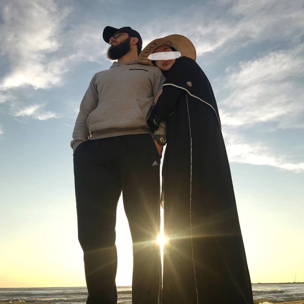 Мусульманская пара Эстетика