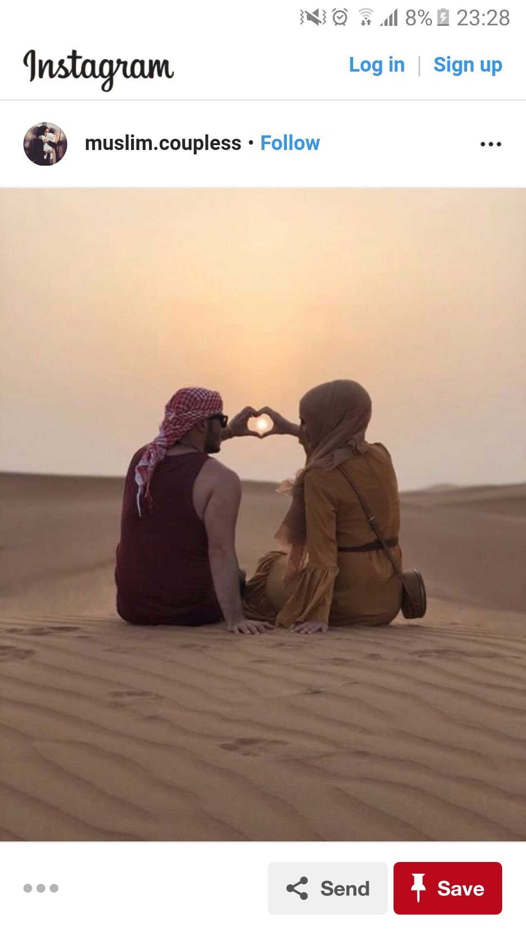 Мусульманин с мусульманкой в никабе