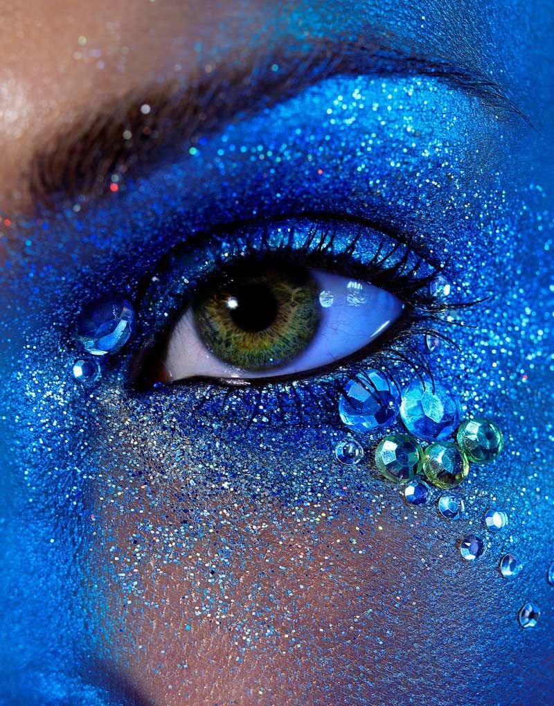 Красивые разноцветные глаза
