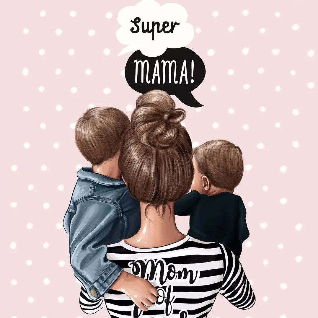 Поп арт мама