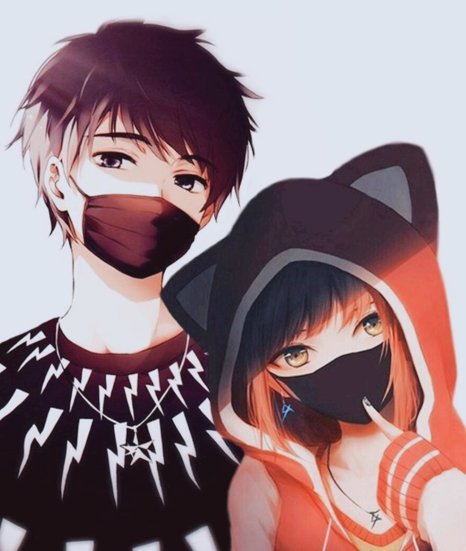 Парные авы для девушек аниме