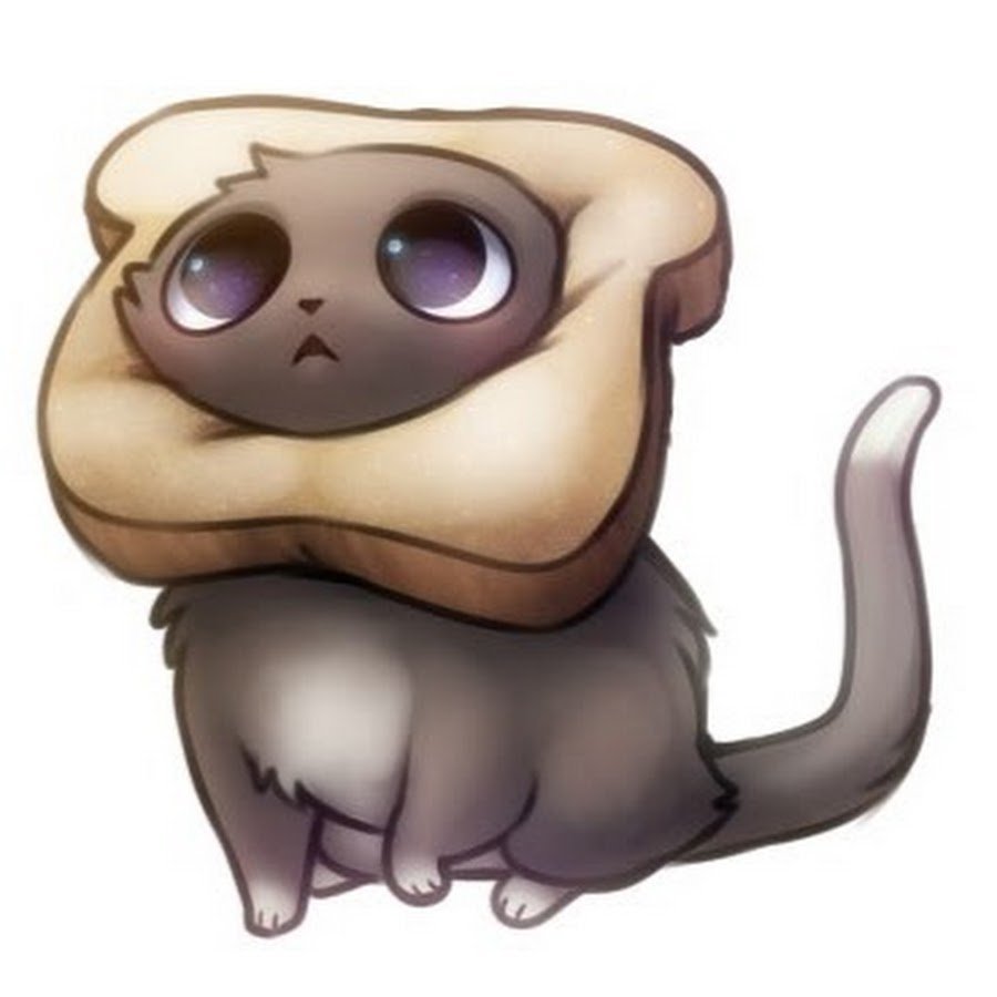 Котик в желтой шапочке