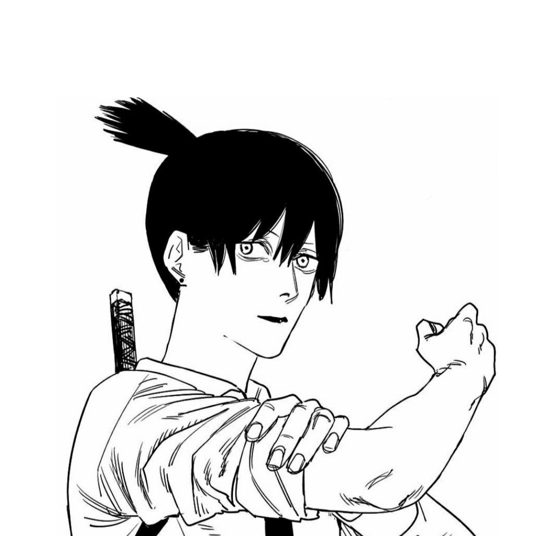 Аниме девушка с бензопилой