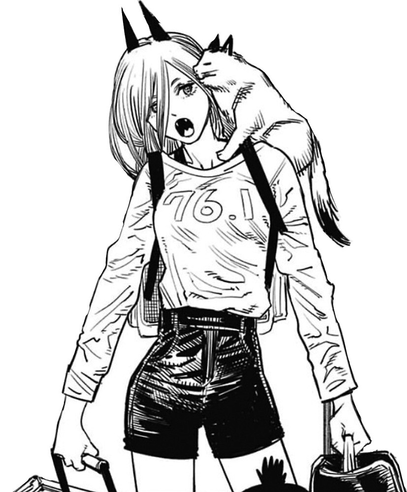 Денджи человек бензопила арт