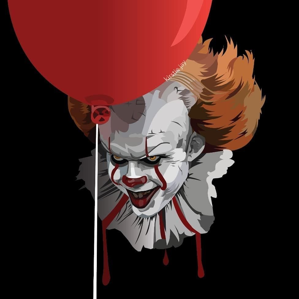 Клоун ПЕННИВАЙЗ 2017 арт страшный