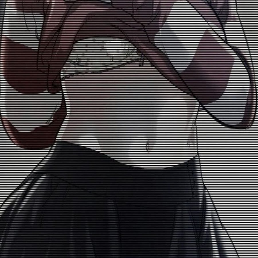 Эстетика чёрного и белого аниме