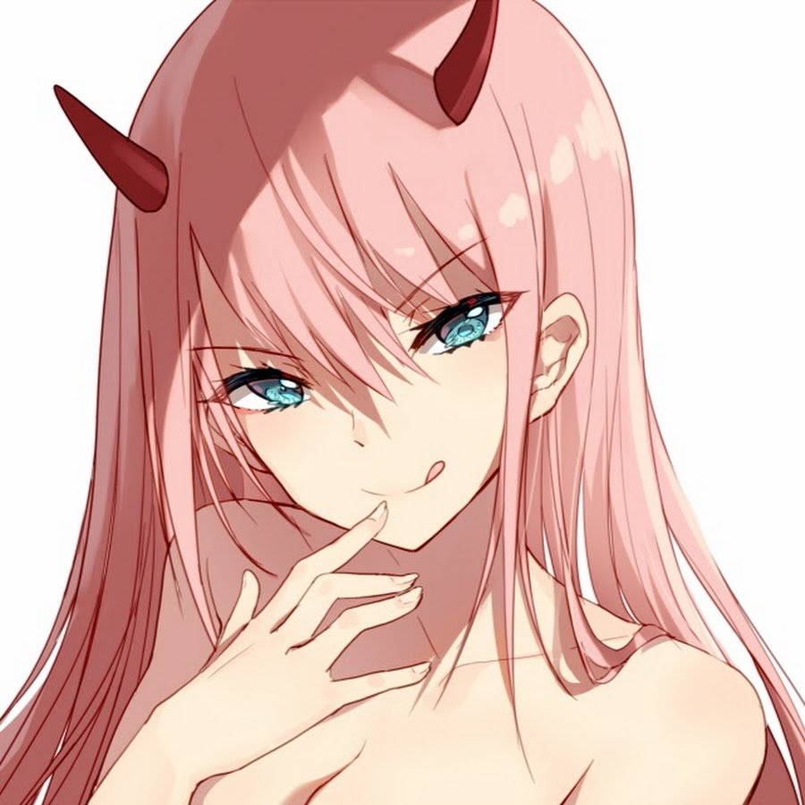 Zero two рожки