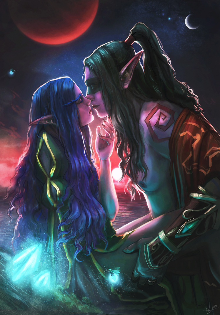 Варкрафт Иллидан и Тиранда