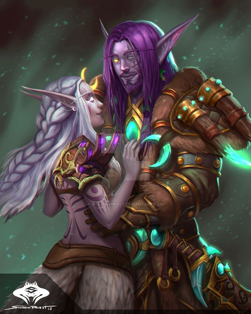 Ночные эльфы варкрафт