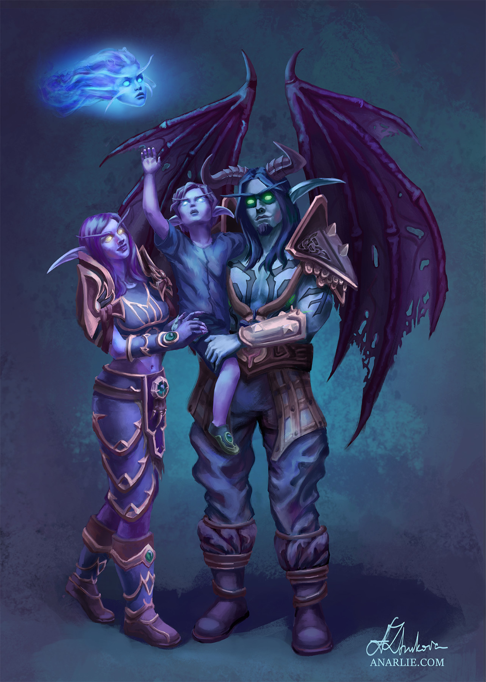 Дренеи и ночные эльфы