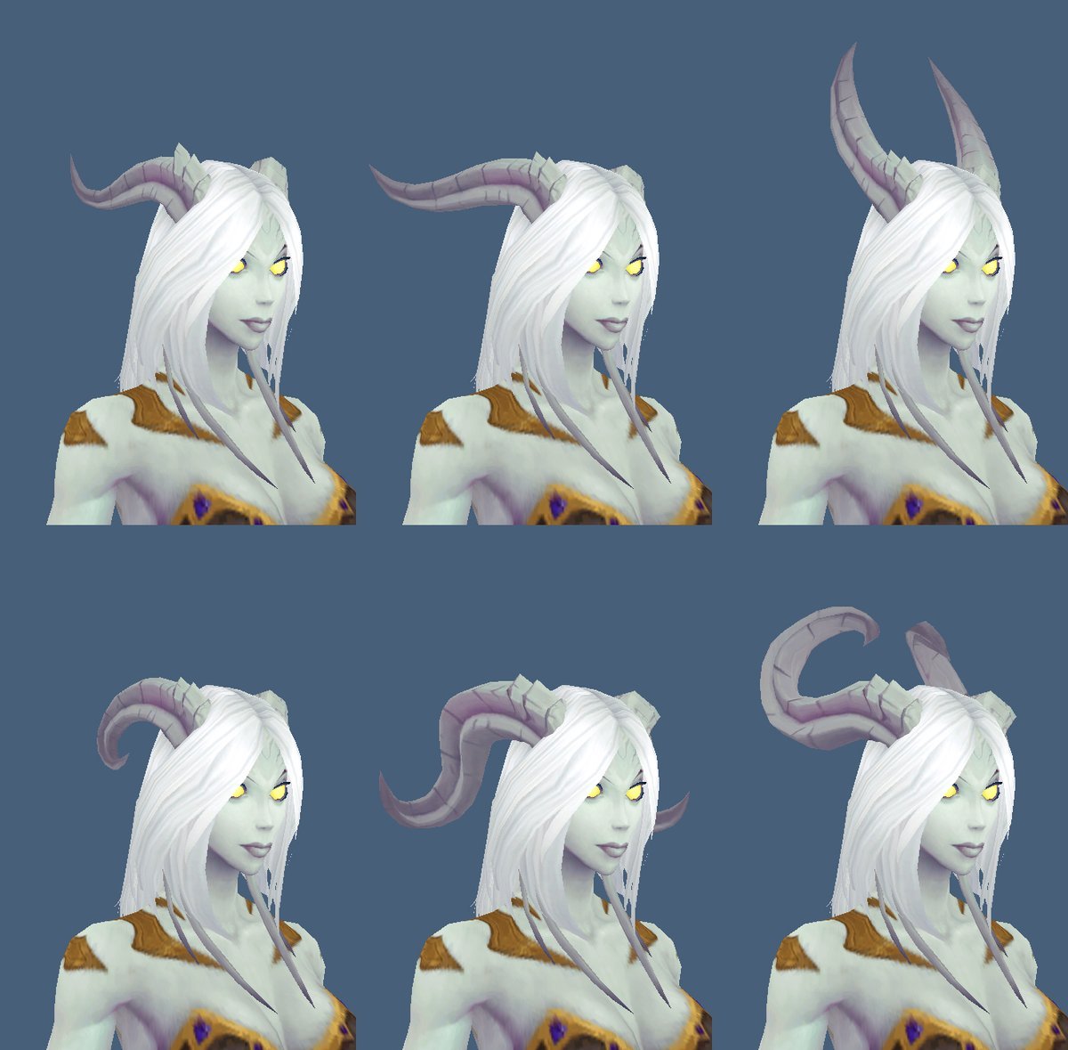 Озаренные дренеи рога