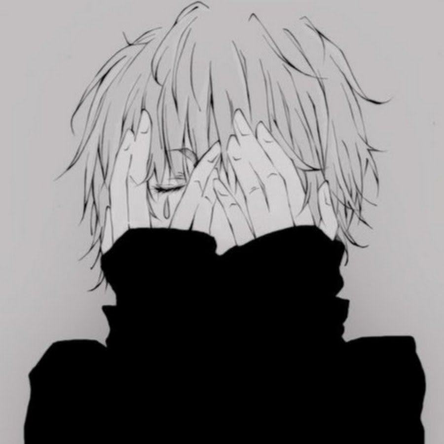 Депрессивные аниме парни