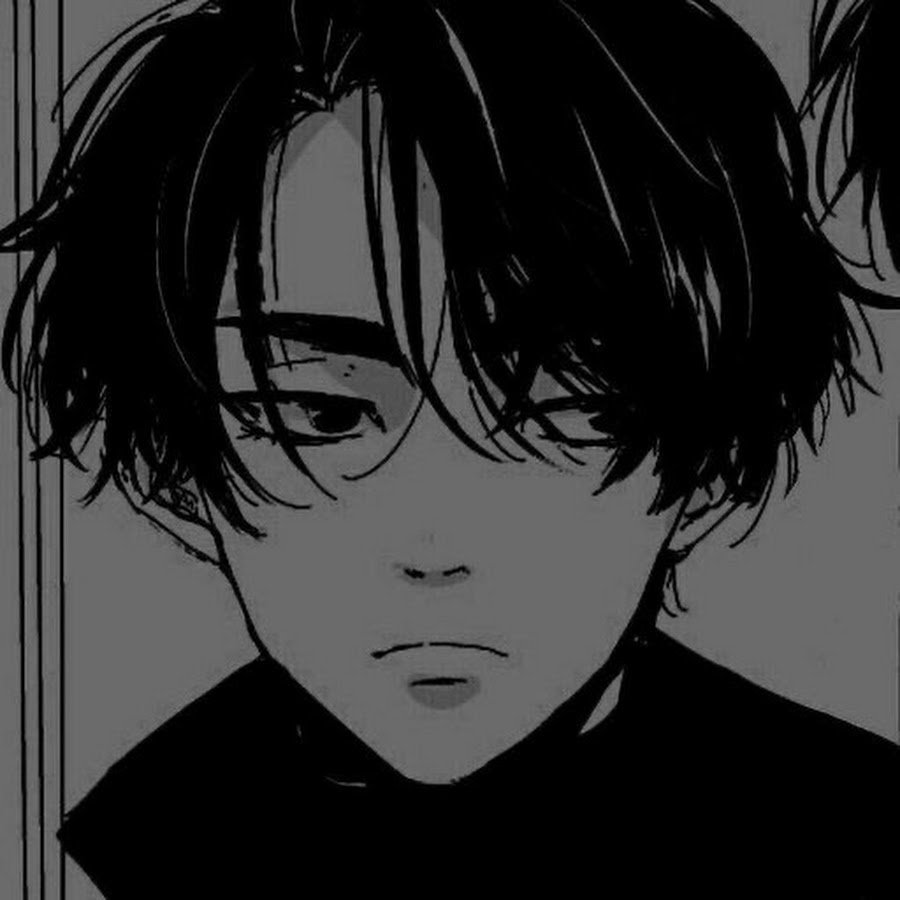 Аниме Эстетика черно белый