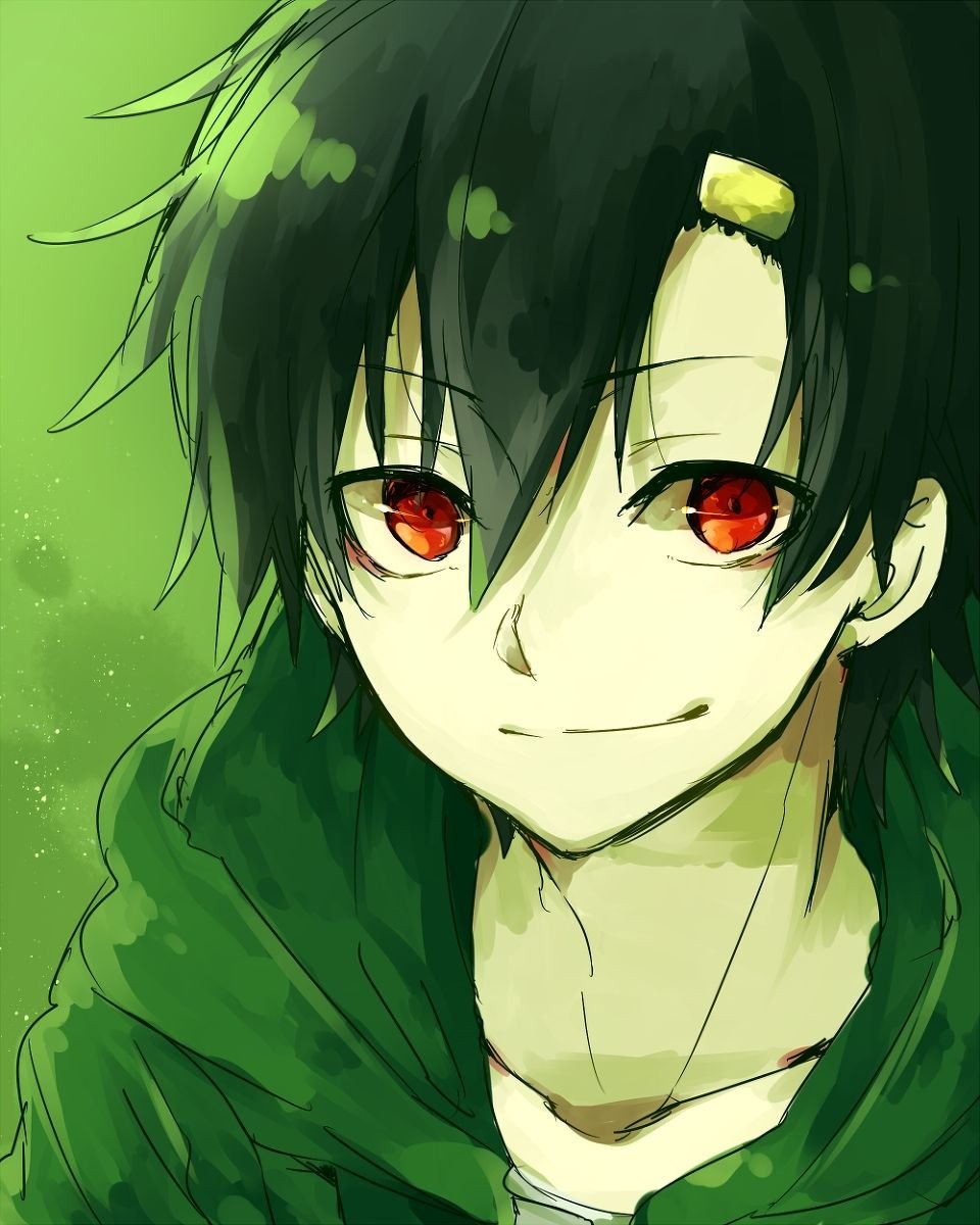 Персонаж с рыжими волосами мальчик