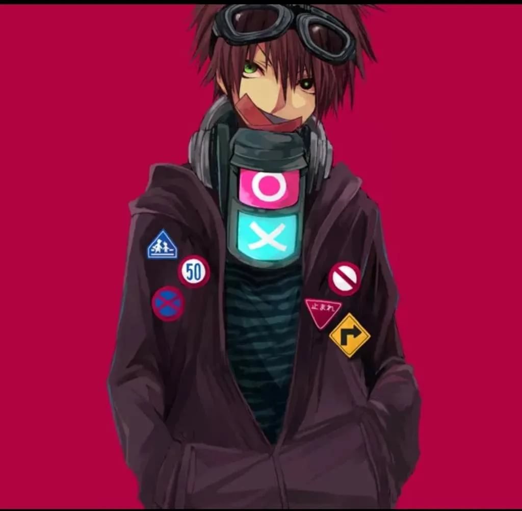 Аниме мальчик с наушниками