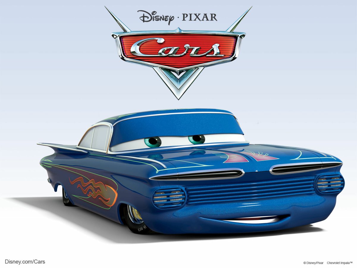 Герои из мультфильма Тачки Салли