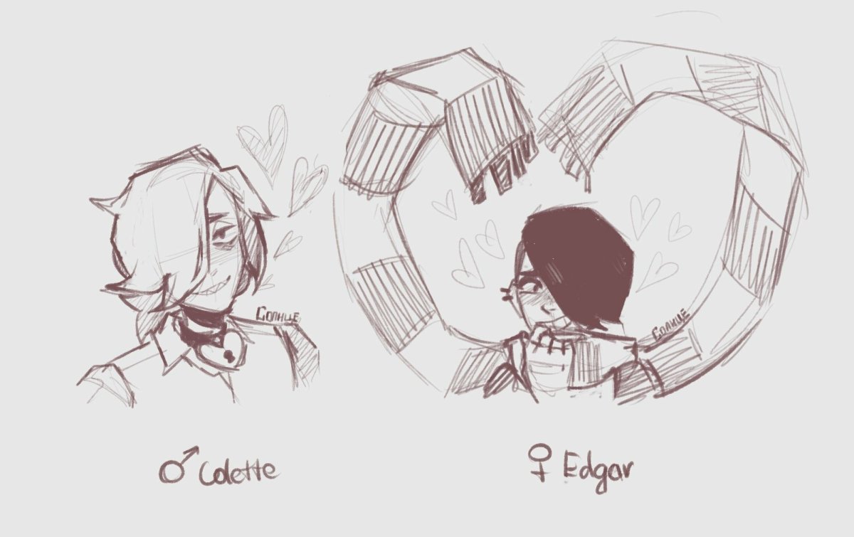 Brawl Stars Колетт и Эдгар шип