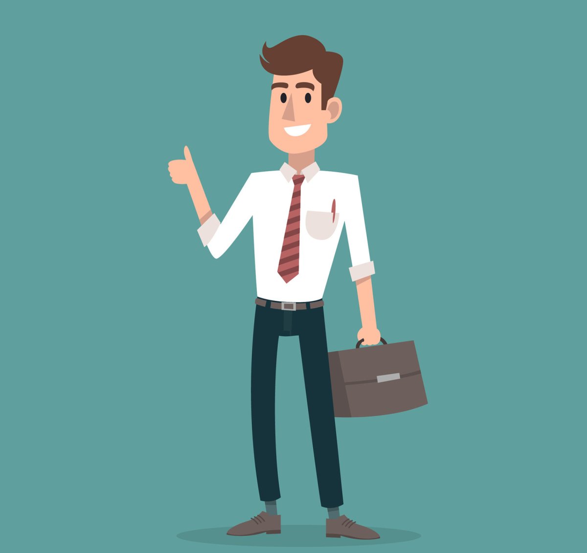 Мужчина в костюме с часами