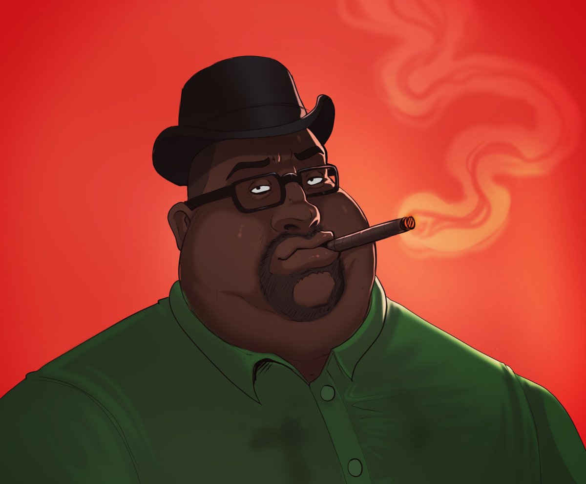 Чернокожий в маске Бэтмена