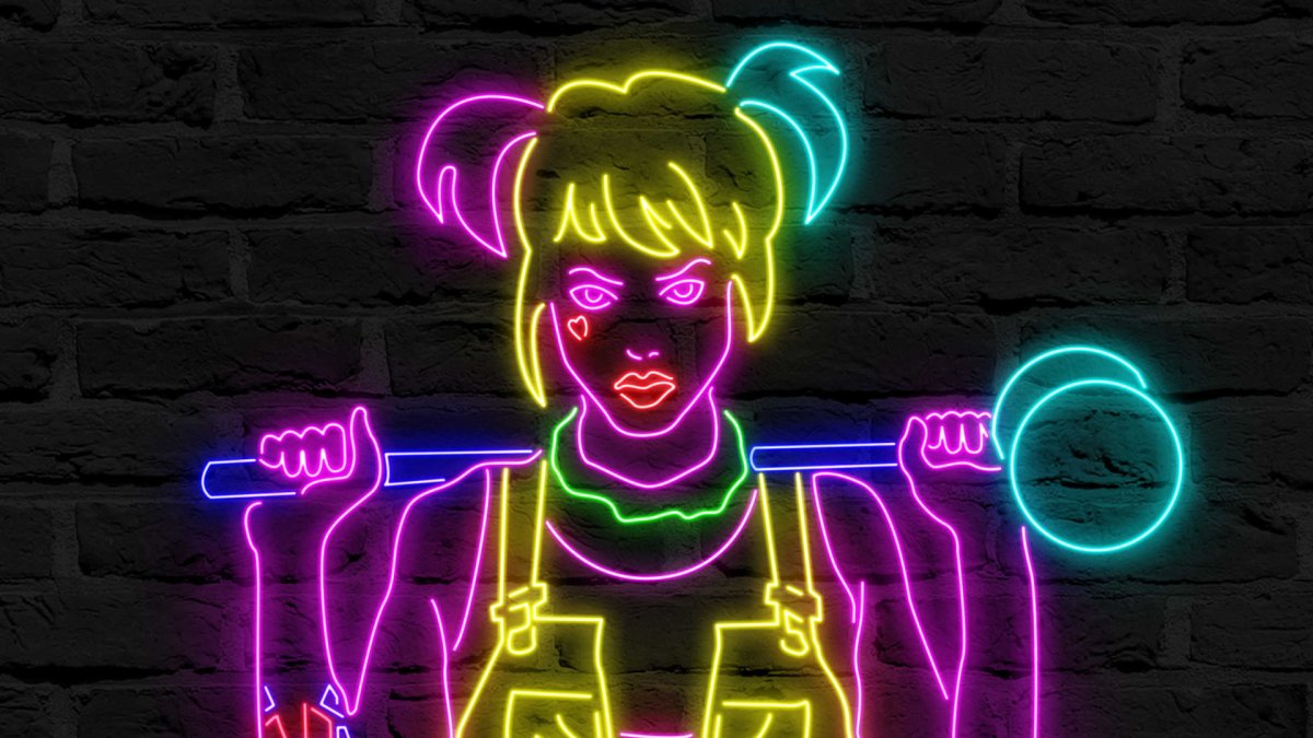 Неоновые символы