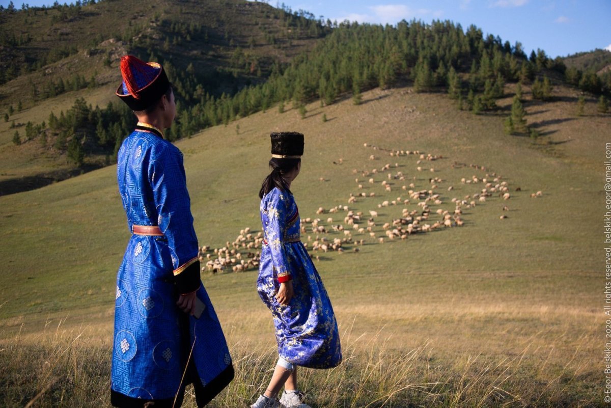 Энгэр Бурятский костюм