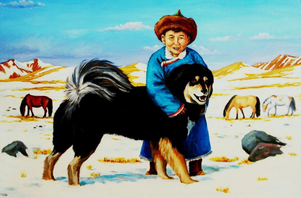 Тыва Кайгал живопись