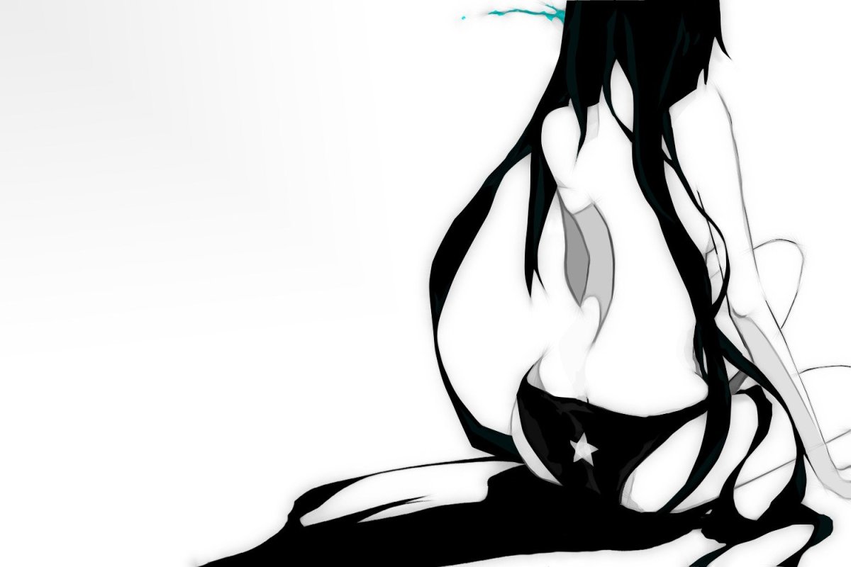 Девушка с белыми волосами