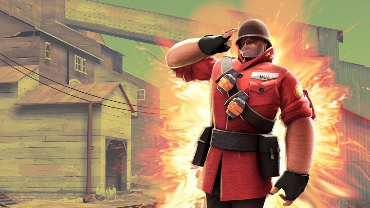 Медик из Team Fortress 2 арт