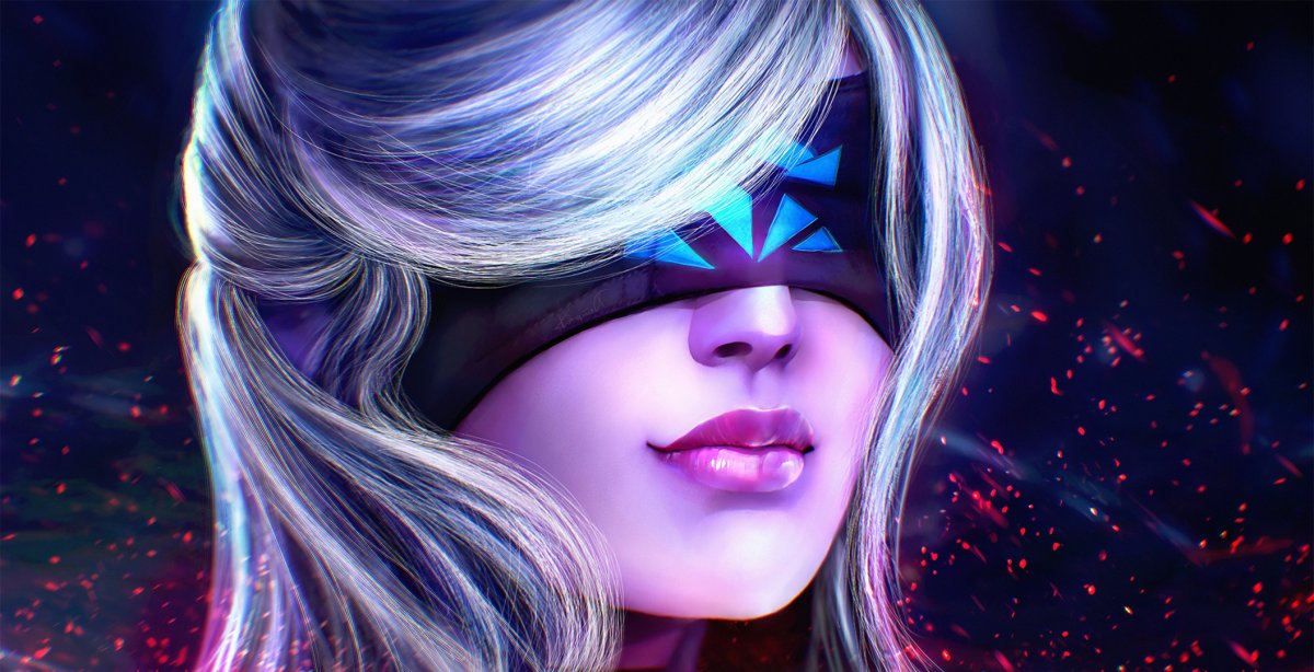 Девушка арт