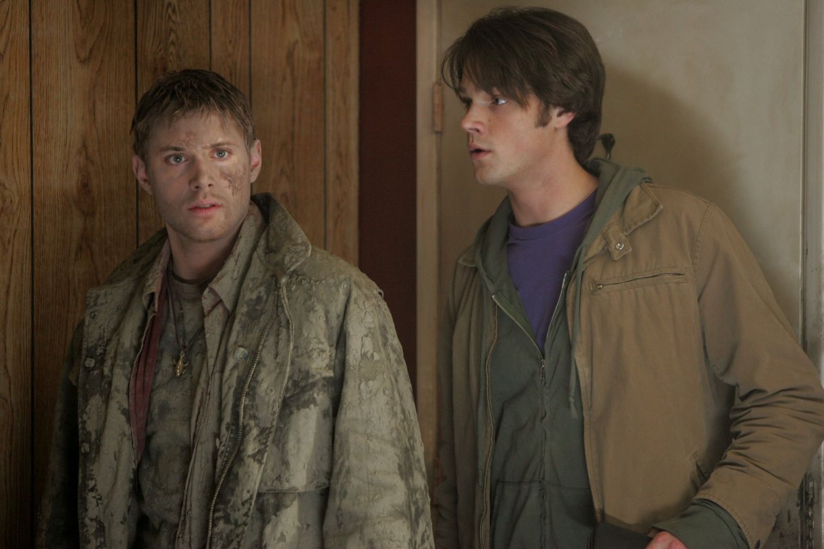 Сэм и Дин сверхъестественное чб