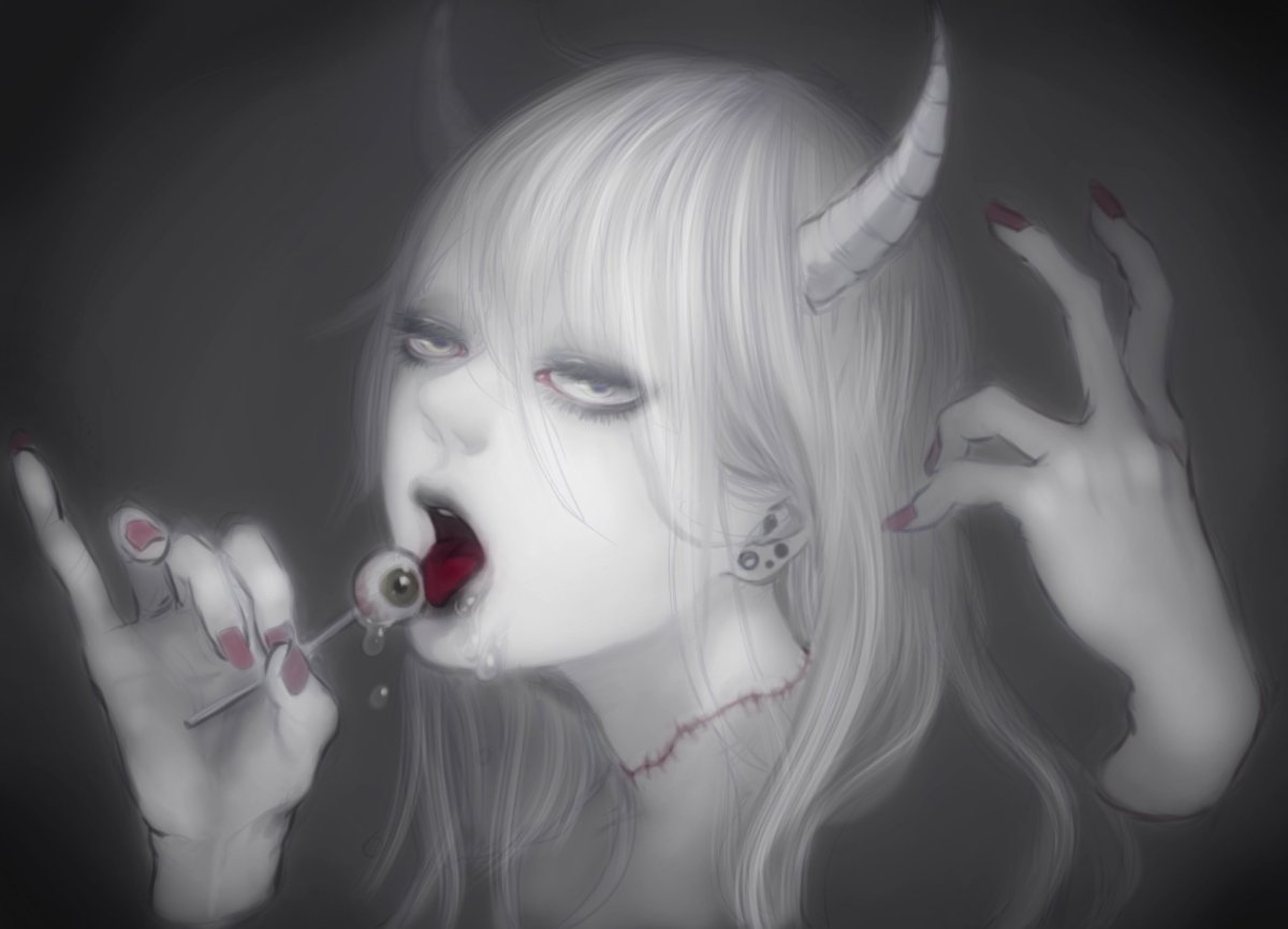 Аниме тян на аву депрессия