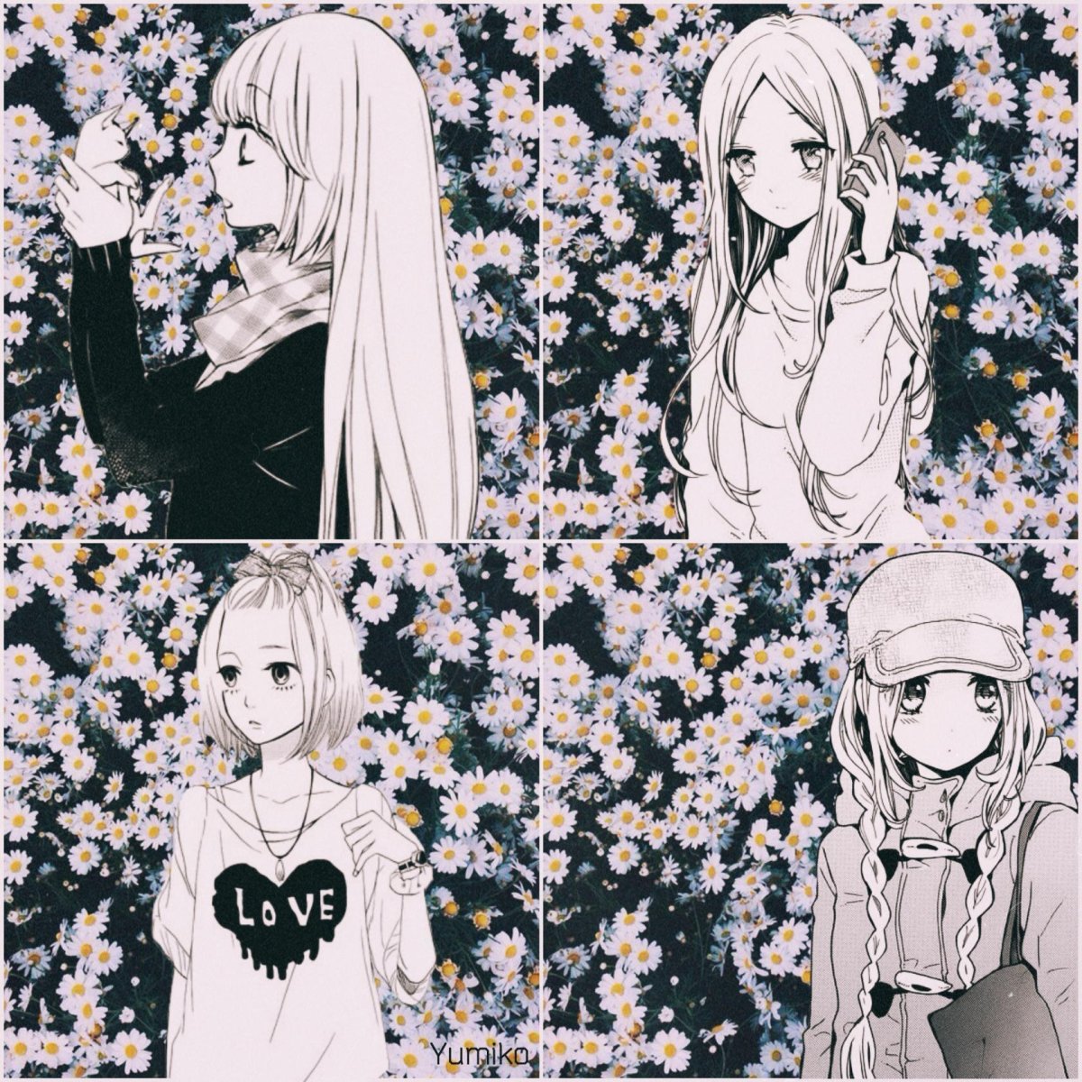 Манга девушки