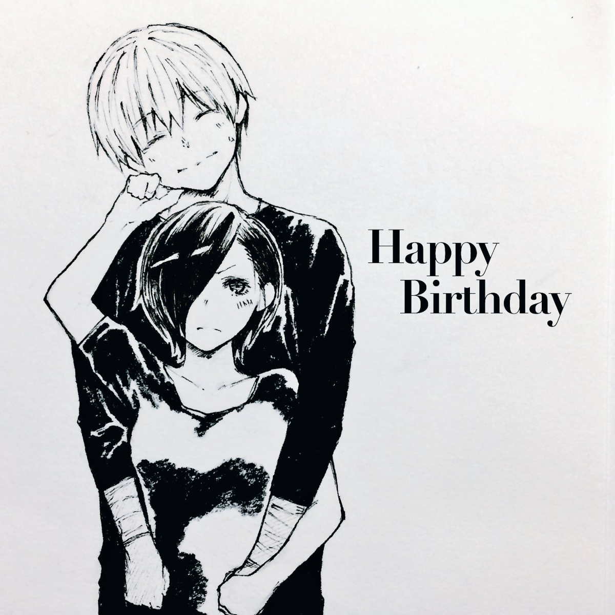 Канеки и Тоука Манга