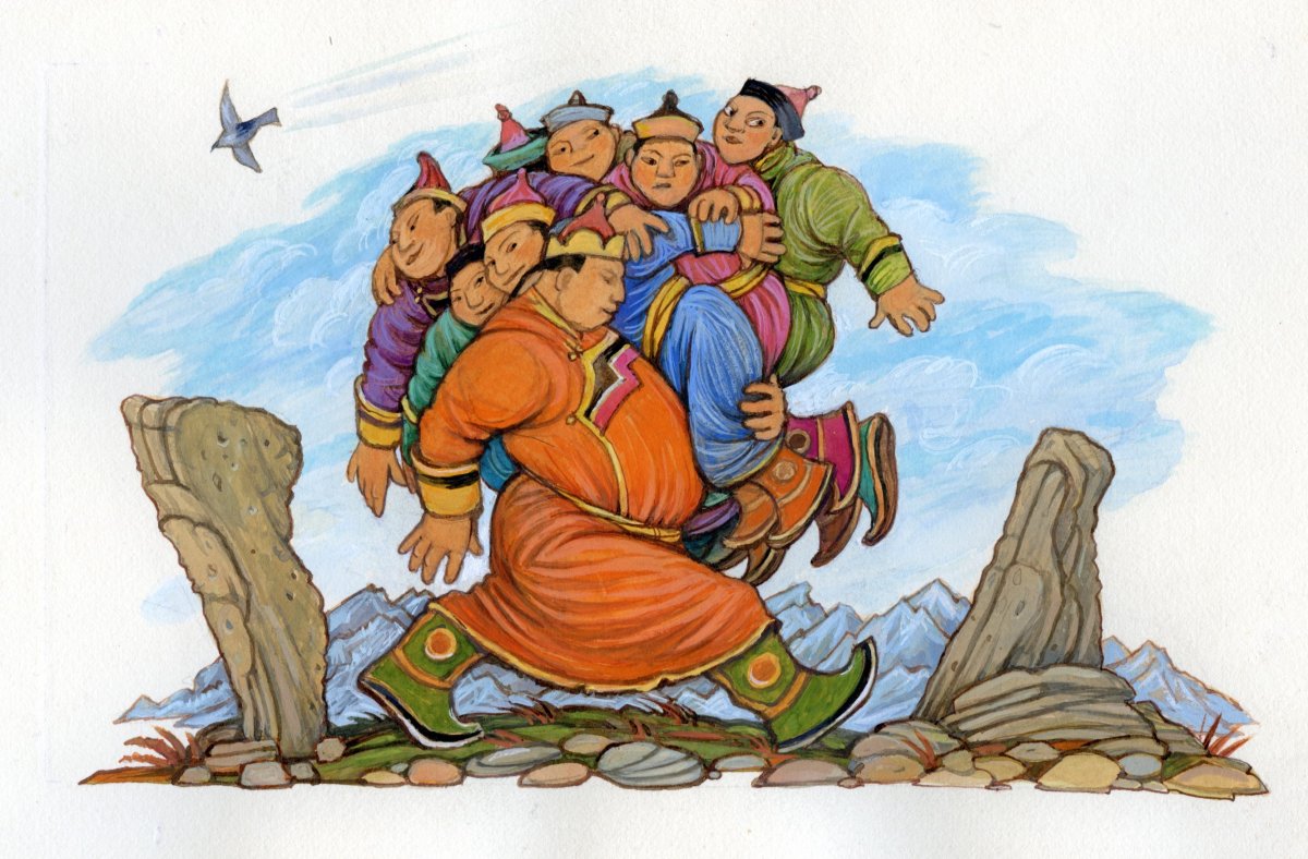 Тыва Кайгал живопись