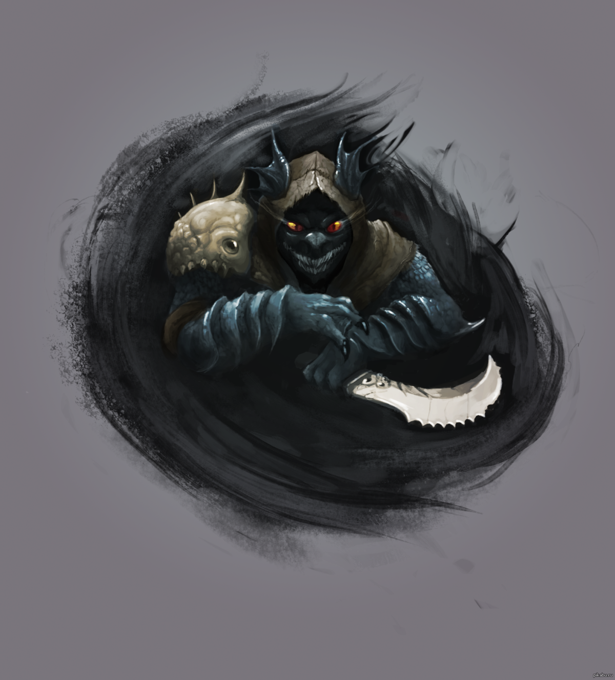 Slark Dota 2 Art