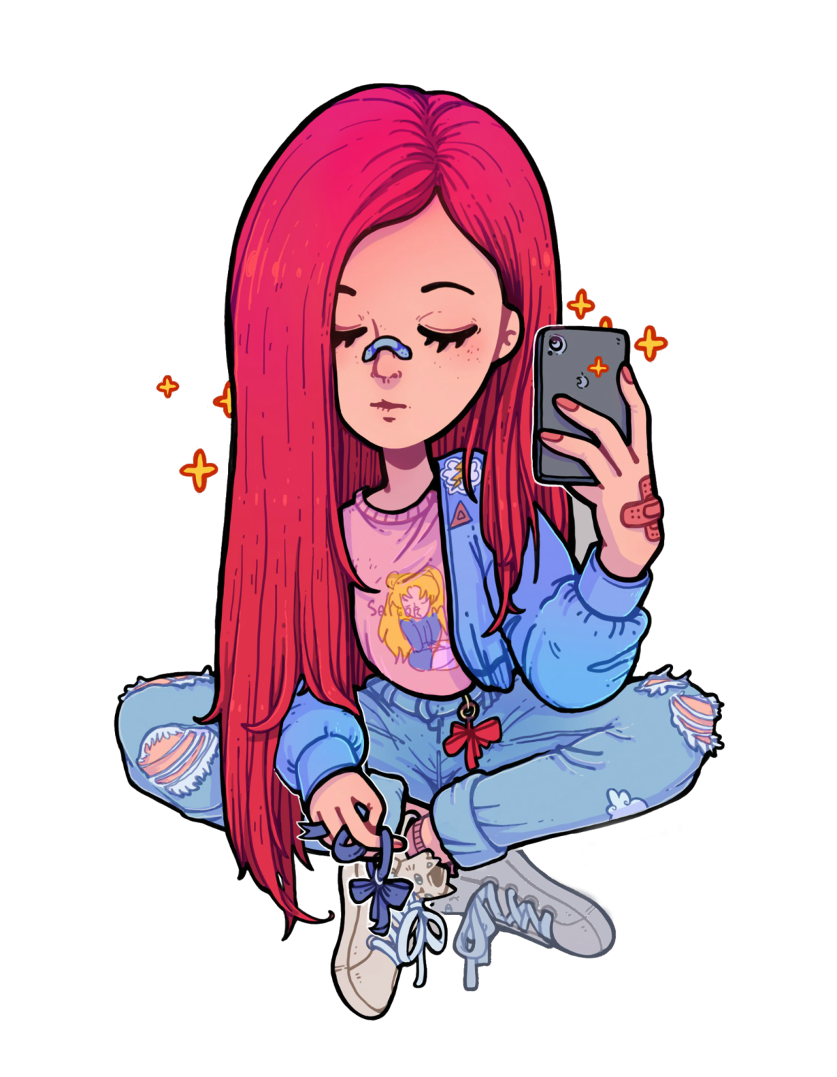 Рисунку на аву вайбера подруг