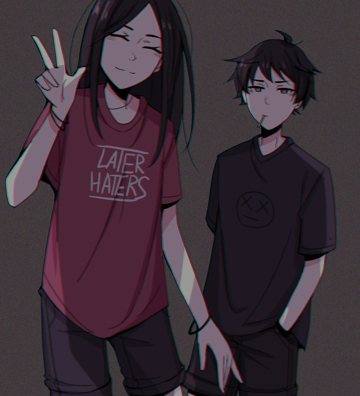 Парная ава аниме для пары