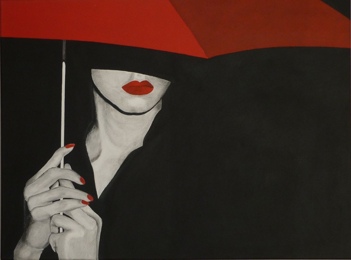 Пафосная девушка