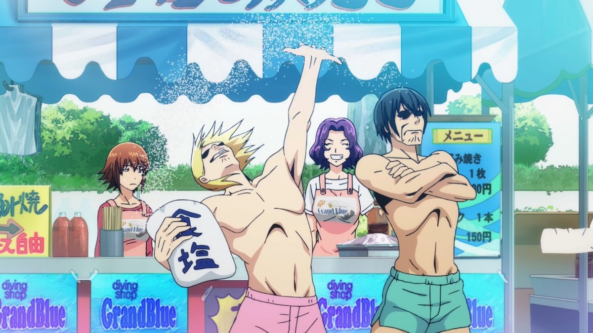 Необъятный океан кадры из аниме