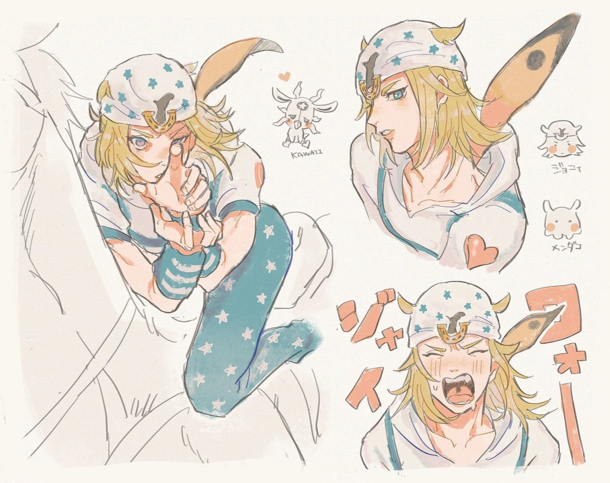 Джонни Джостар арт