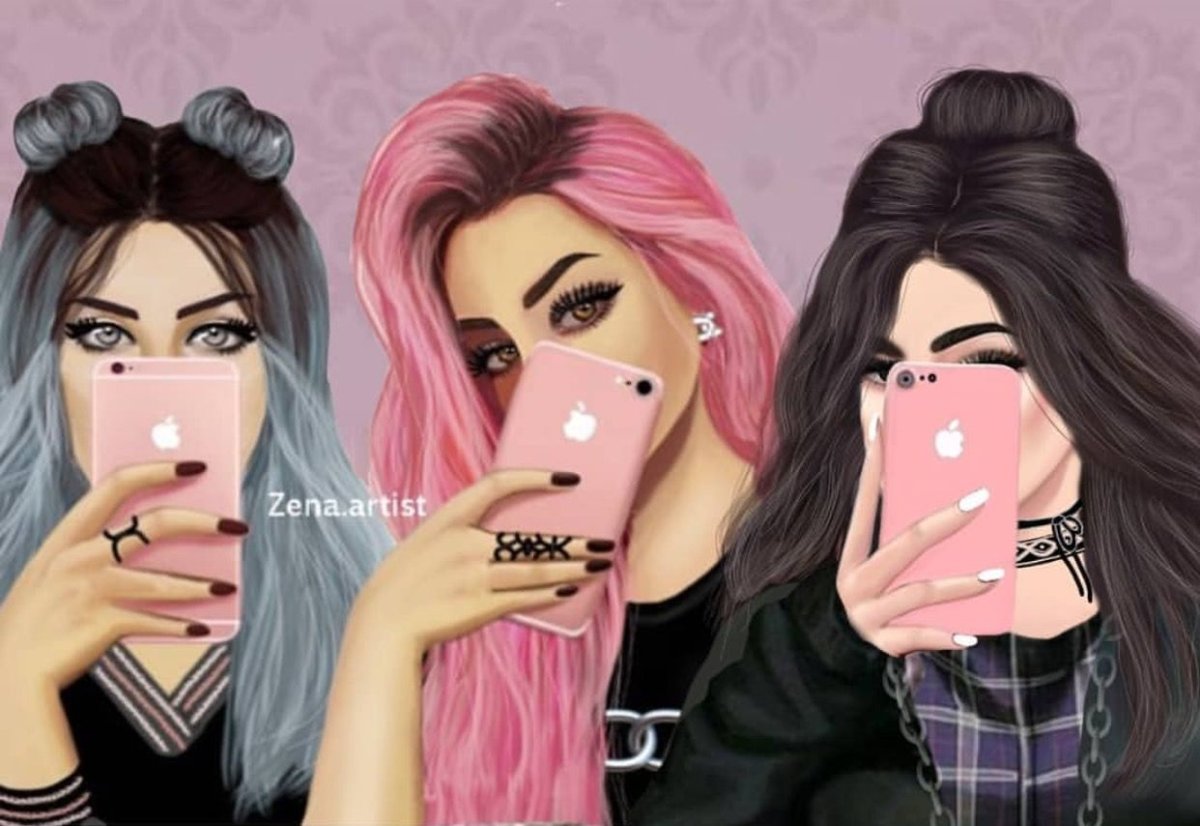 Топовый арт девушка