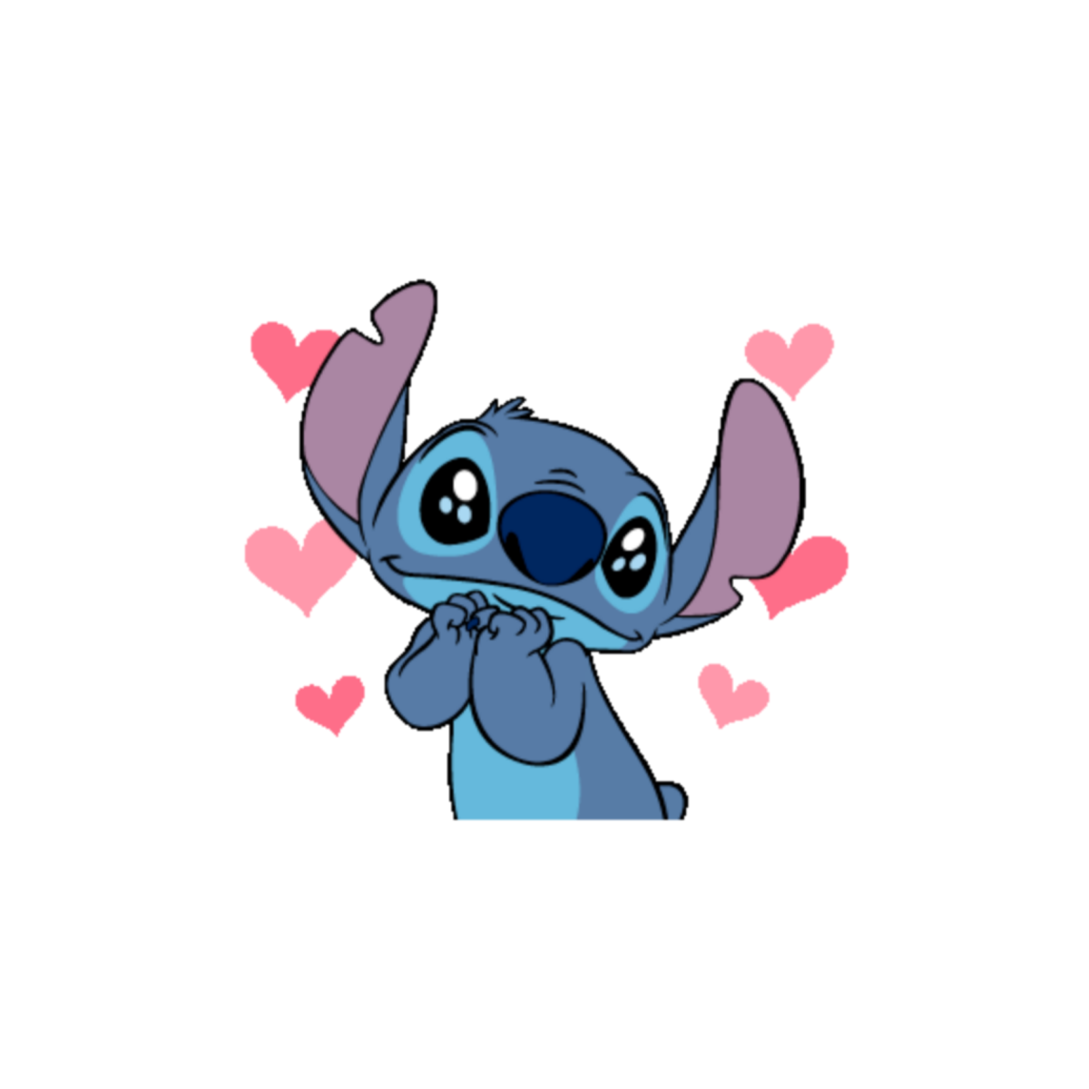 Энджел розовая Стич