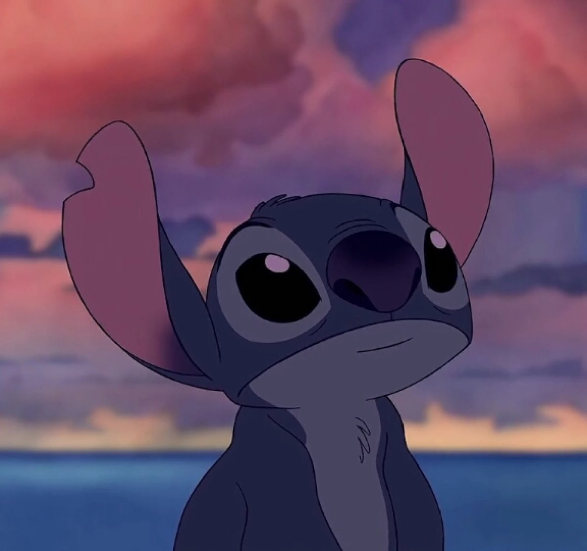 Парные обои для подруг Стич