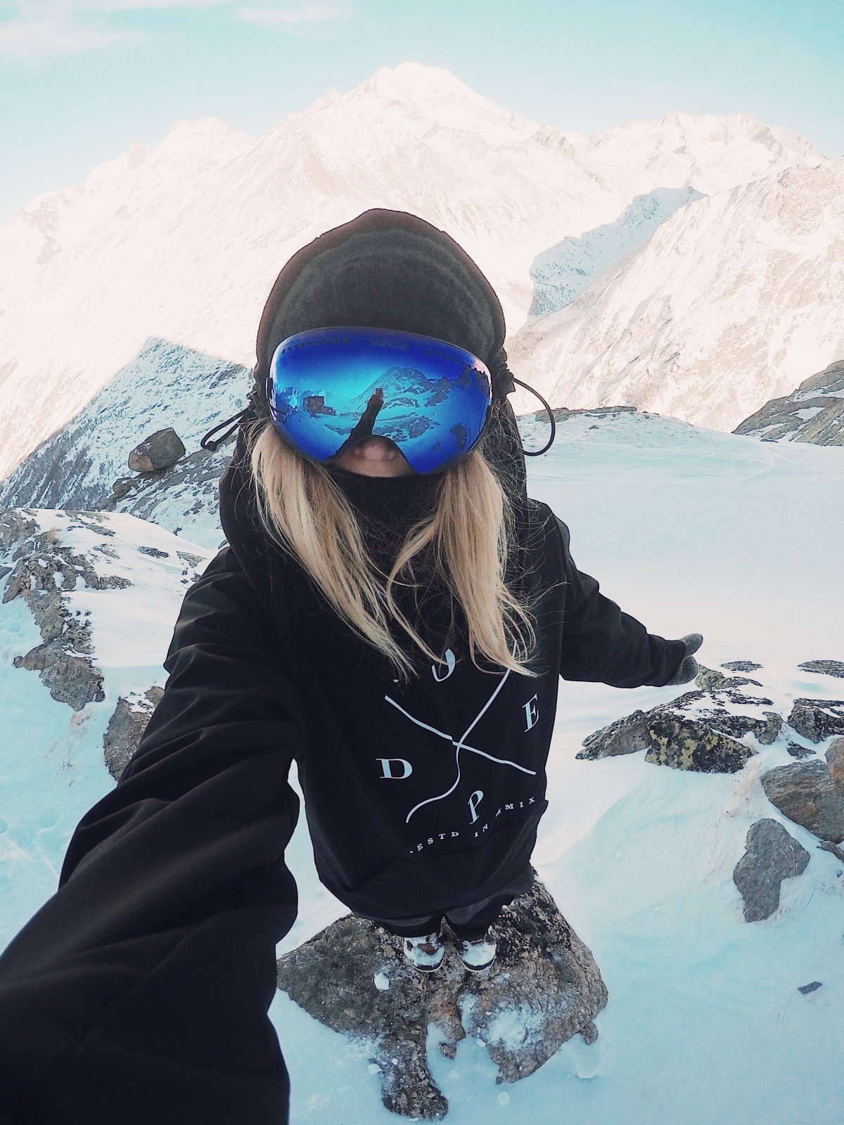 Блондинка на Пальме